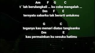 kunci gitar sudah cukup sudah | kunci gitar mudah