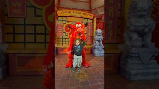 Year of the Dragon - Mushu Celebrates at Disney California Adventure 🧧#shorts