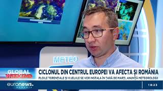 Ciclonul din centrul Europei va afecta și România. Cum se schimbă vremea