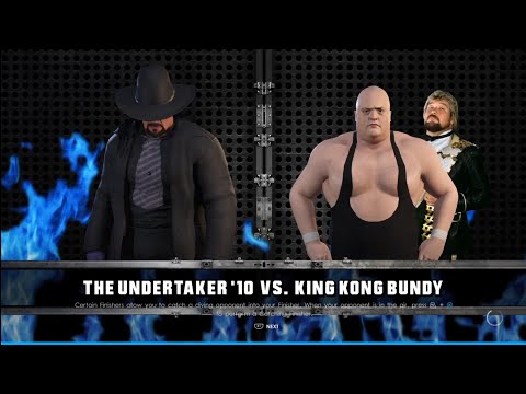 The Undertaker Vs King Kong Bundy WrestleMania 11 WWE 2K22