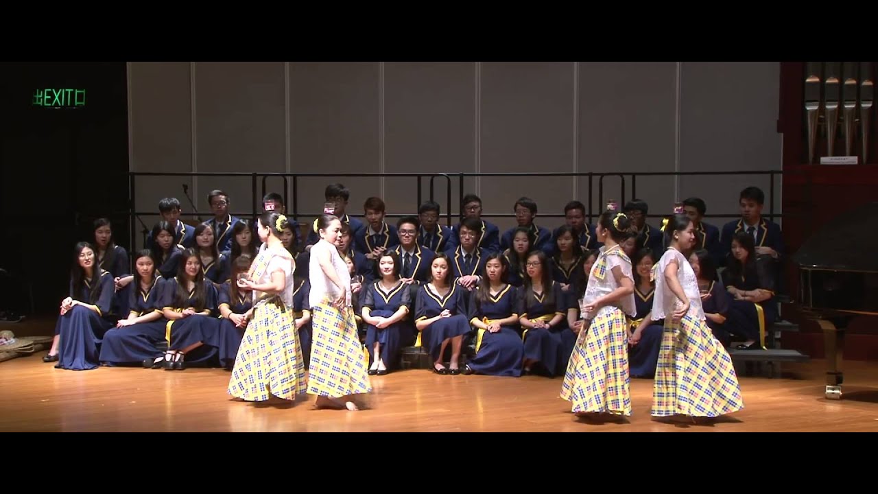 Mama Mia, Binasuan Dance and Blindfolded Tinikling (Bamboo Dance) By