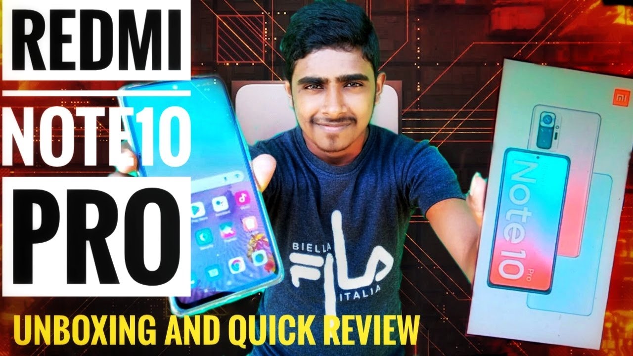 Redmi Note 10 Pro Max Unboxing And First Impressions ⚡ 120Hz sAMOLED, 108MP  Camera, SD 732G & More 