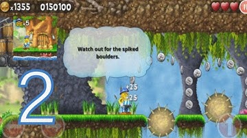 Incredible Jack: Jump & Run -  Gameplay Walkthrough Part 2 (iOS, Android)