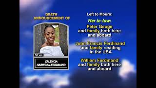 Valencia Harrigan Ferdinand  ~ Long  Obituary