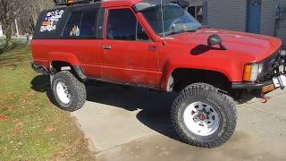 Just a walk through of my 4runner i swapped from 22rte to om617 1986
300sd. using doomsday diesel wiring harness, his adapter plate and fly
wheel....