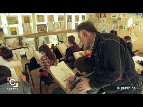 საგარეჯოს სამხატვრო სკოლა - მარიამ ფირცხალავას სიუჟეტი