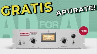 GRATIS UAD! LA-2A plugin de Universal Audio 100% GRATIS (UAD Plugin FREE) #plugin TELETRONIX