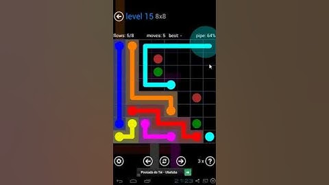 Flow Free - Bonus Pack 8 x 8 Level 15