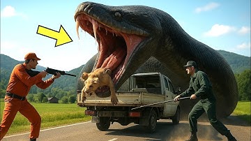 Brave Heroes Rescue Injured Golden Leopard from Giant Python’s Deadly Forest Attack 🐆🐍