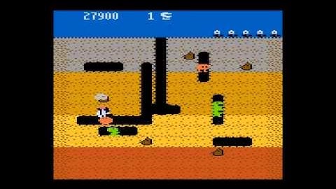 Atari 800 Emulator Altirra:  Dig Dug:  88,810