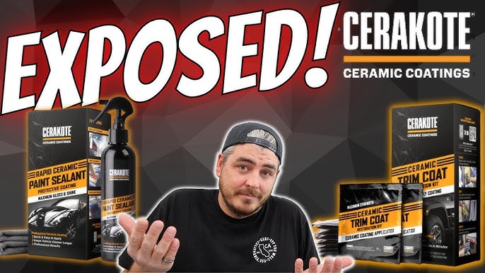  Customer reviews: CERAKOTE® Rapid Ceramic Paint Sealant (12  oz.) – Now 50% More With a Premium Sprayer! - Maximum Gloss & Shine –  Extremely Hydrophobic – Unmatched Slickness - Pro Results
