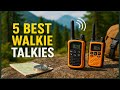 5 Best Walkie Talkies in 2025 – Long Range, Waterproof &amp; Built to Last!