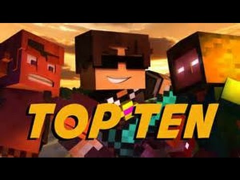 Top 10 Minecraft Youtubers - YouTube