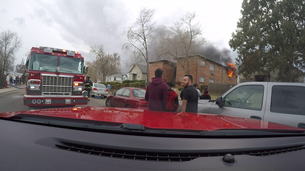 Greeley Colorado Fire Department Apartment Fire March 18, 2018 YouTube