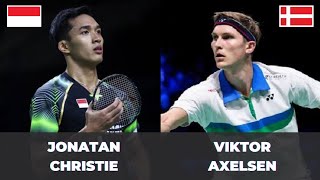 DILUAR PREDIKSI! Jonatan Christie (INA) vs Viktor Axelsen (DEN) | Badminton Highlight