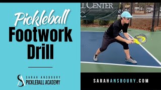 Pickleball Footwork Drill with Sarah Ansboury