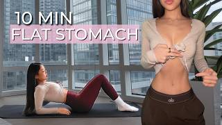 10 MIN Slim Your Lower Belly Get a Flat Stomach | ab pilates workout | no equipment