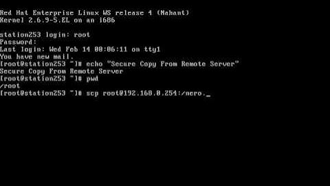 Secure Copy From Remote Server
