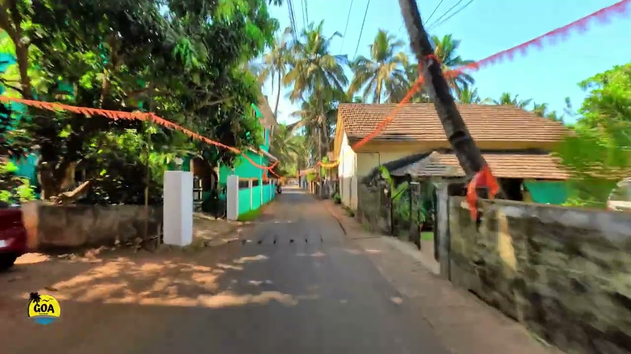 Village roads & timeless Goan homes