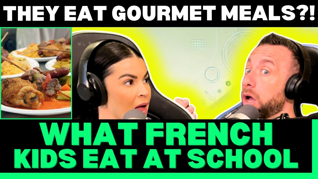 Реакция канадцев на то, что едят французские дети в школе!