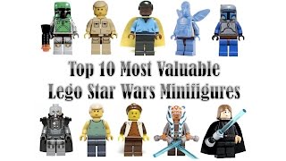lego wars minifigures star rare valuable