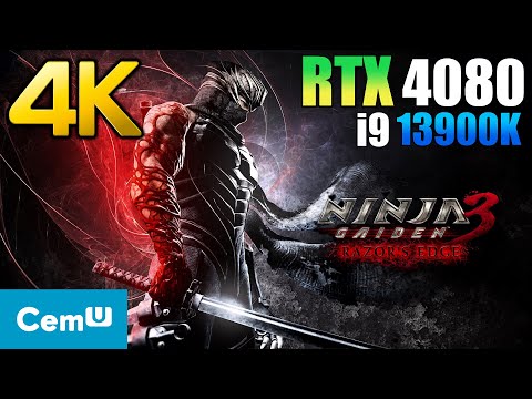 Ninja Gaiden 3: Razor's Edge (Wii U) | CEMU Emulator | Playable✔️ | RTX 4080 | i9 13900K | 4K 60FPS