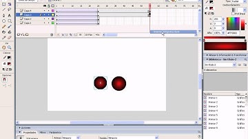 Movimientos de Objetos en Flash