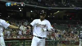 2012/04/09 Altuve's sac fly