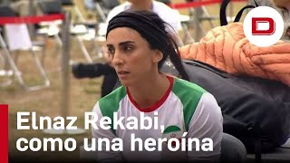 Elnaz Rekabi, acogida como una heroína en Teherán