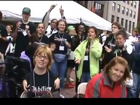 Easter Seals Flash Mob 2013 at ADA