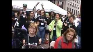 Easter Seals Flash Mob 2013 at ADA