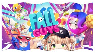 【 Fall Guys 】俺ら3人で天下取るために練習するぞ【 #のろめるてぃきっすWIN ￤にじさんじ】