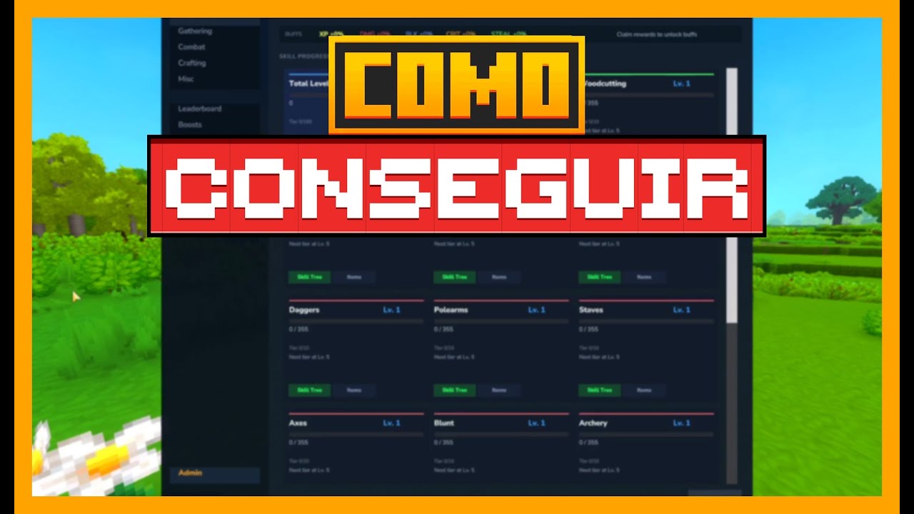 Progressão e habilidades com o mod MMO SKILL TREE HYTALE - YouTube