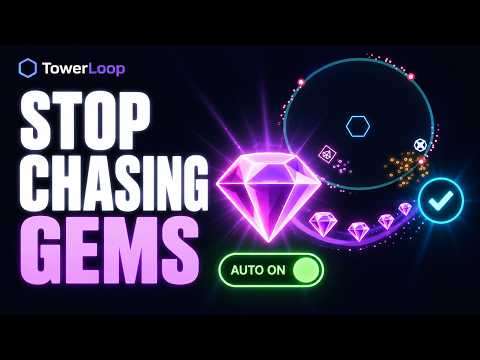 Stop Chasing Gems in The Tower | Auto Gem Collection