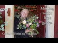 Morning in my rose graden  cutting roses designing with roses 