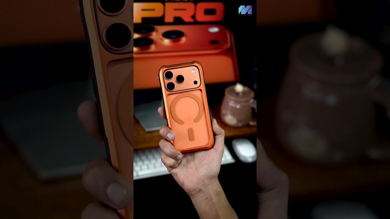 Retro Style Meets MagSafe Power: Retro Core Alloy Case for iPhone 17 Series 🔥”