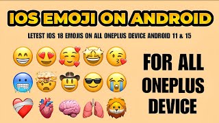 How To Get iOS 18 Emojis on OnePlus | iOS Emojis on Android 2025  screenshot 3