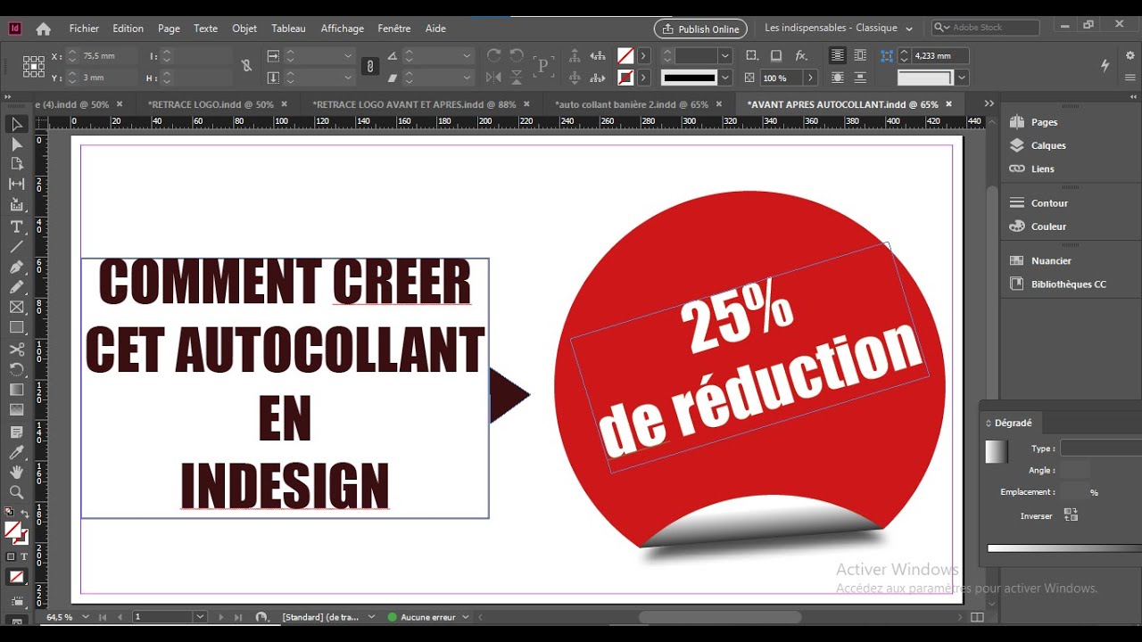 Reductionism Indesign Créez des Autocollants de Réduction de Prix qui Attirent l’Œil avec ...
