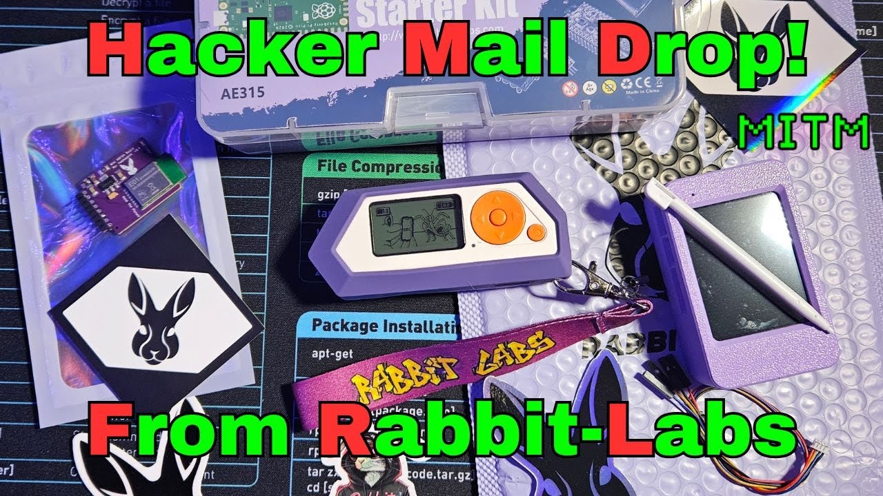 Unboxing a Care Package from Rabbit Labs! | Flipper Zero, ESP32 ...