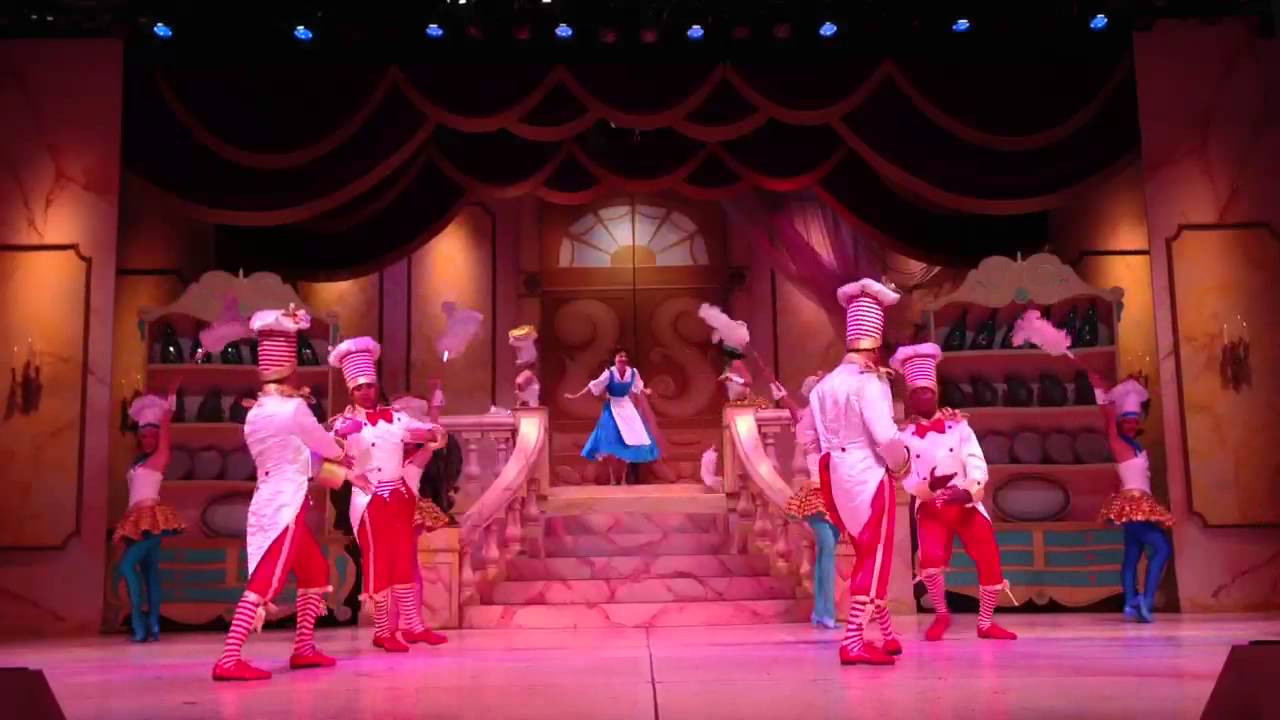 Beauty and the Beast Live on Stage Be Our Guest YouTube