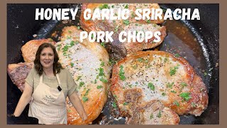 Honey Garlic and Sriracha Pork Chops