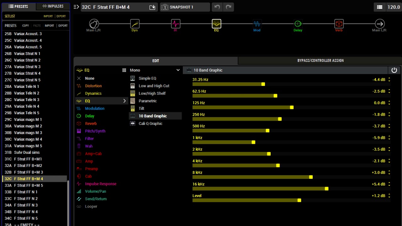 HX Stomp acoustic simulation update YouTube