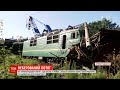 Знесений будинок і електроопори: у Кіровоградській області ліквідовують наслідки аварії потягу