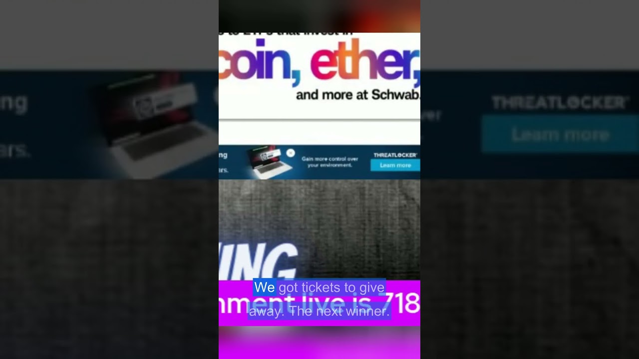 Live ticket giveaway — spinning until a female wins