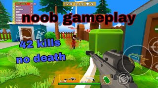 Dude Theft Wars Noob Town Sniper Game Play 42 Kills No Death
