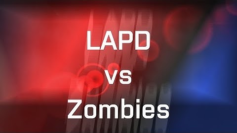LAPD vs Zombies -- AGG Promo
