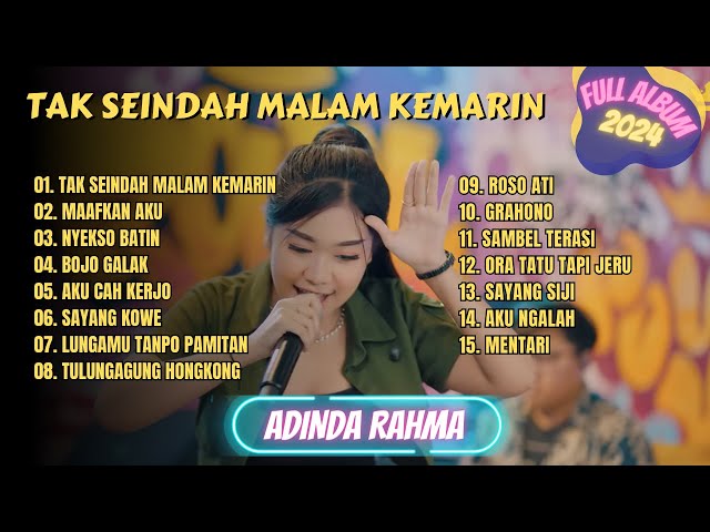 TAK SEINDAH MALAM KEMARIN - MAAFKAN AKU || ADINDA RAHMA || DANGDUT TANPA IKLAN class=