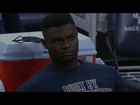 Zion Broke The Rim During the Pelicans-Pacers Game