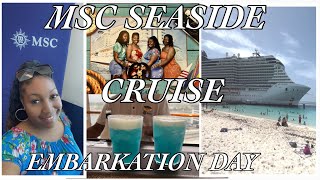 MSC Seaside Cruise 2023?| Part 1 Birthday Cruise| Day 1~Embarkation Day