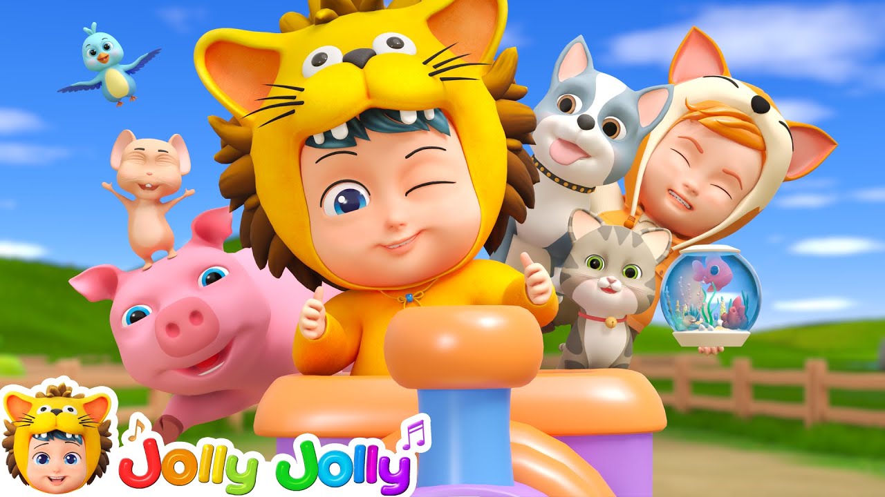 Can You Hear Animal Sounds | Animal Sounds Song + More | Jolly Jolly - Kids Songs